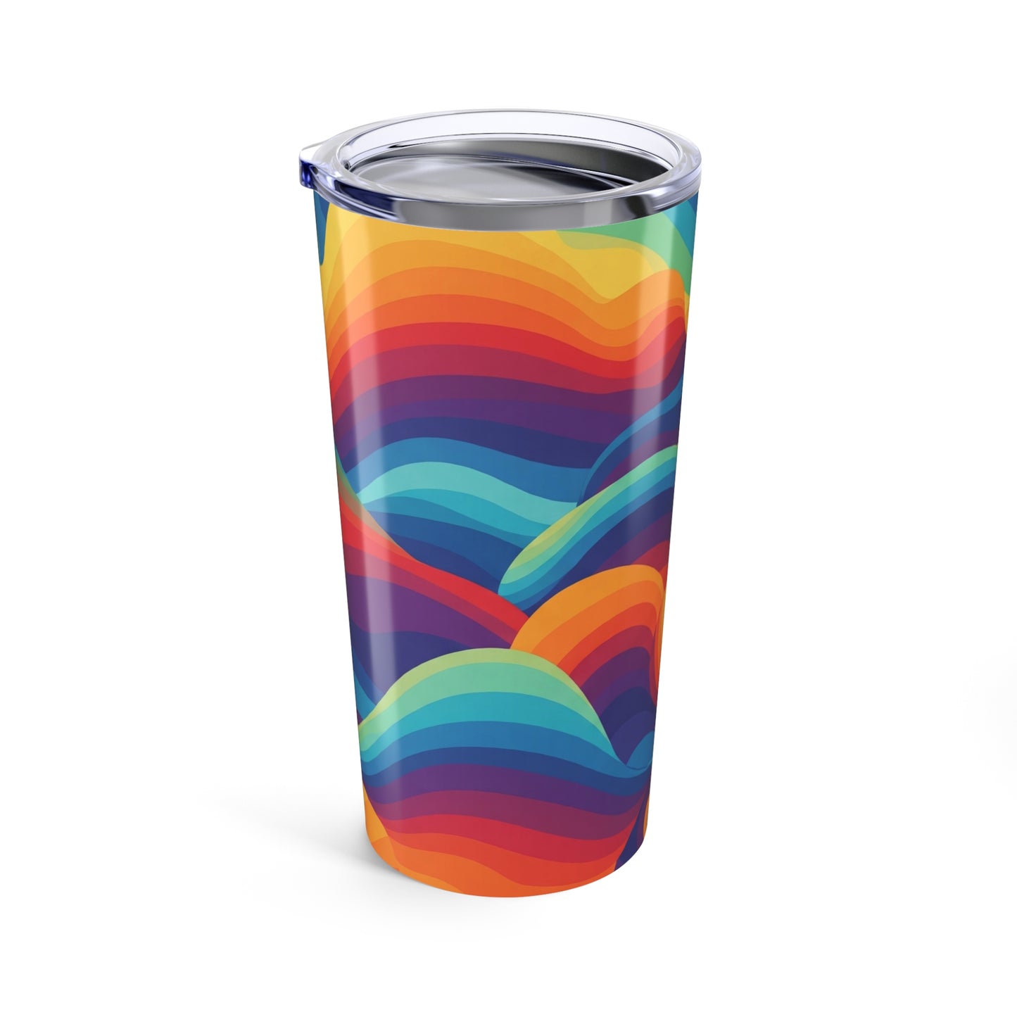 20 Oz Stainless Steel Tumbler With Double Wall Vacuum Insulation Spill Resistant Hot Cold Beverages Travel Mug
