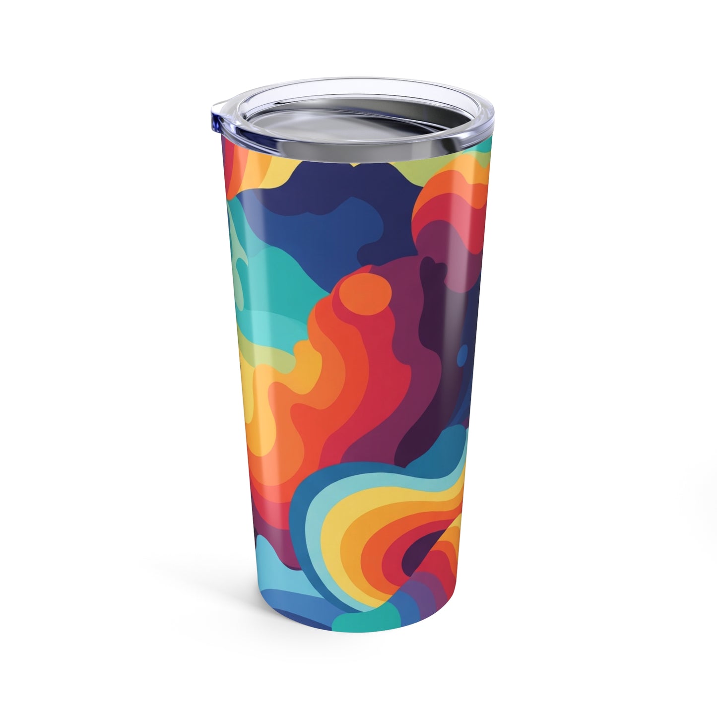 20oz Stainless Steel Travel Mug With Double Wall Vacuum Insulation Spill Resistant Hot Cold Dishwasher Safe Coffee