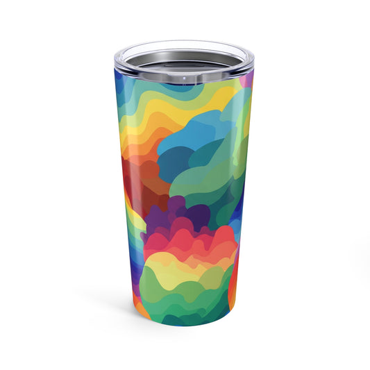 20 Oz Stainless Steel Tumbler With Double Wall Insulation Leak Proof Printed For Hot Or Cold Beverages Dishwasher