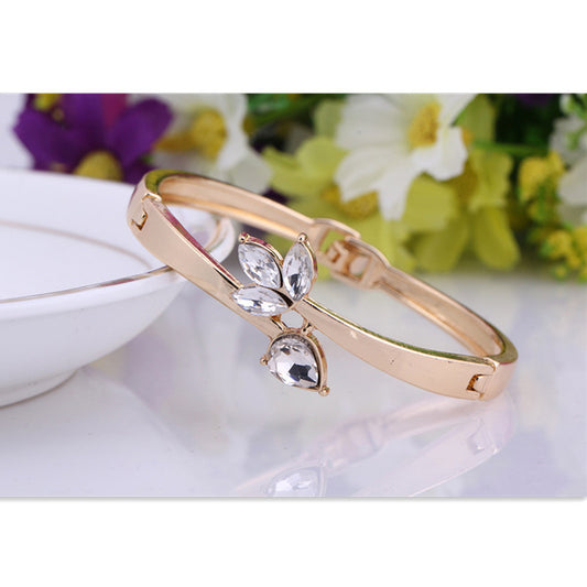 Rhinestone Butterfly Bracelet With Diamond Accents Love Jewelry Sparkling Elegant Alloy Metal Gift For Her Now