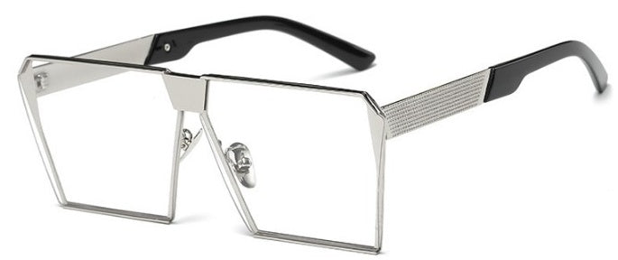 Womens Polarized Square Sunglasses UV400 Protection Trendy Fashion Eyewear Metal and Plastic Frame TAC Lenses Durable