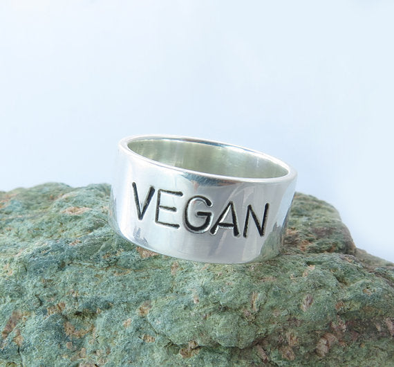 Silver Tone Letter Ring Alloy Jewelry Silver Color Minimalist Vegan Accessory For Women Fashion Jewelry Daily Wear Ready