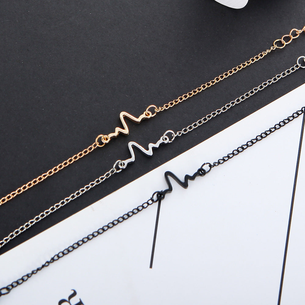 Womens Geometric Bracelet Electroplated Alloy Bangle Trendy Fashion Jewelry For Women Girls Everyday Accessory