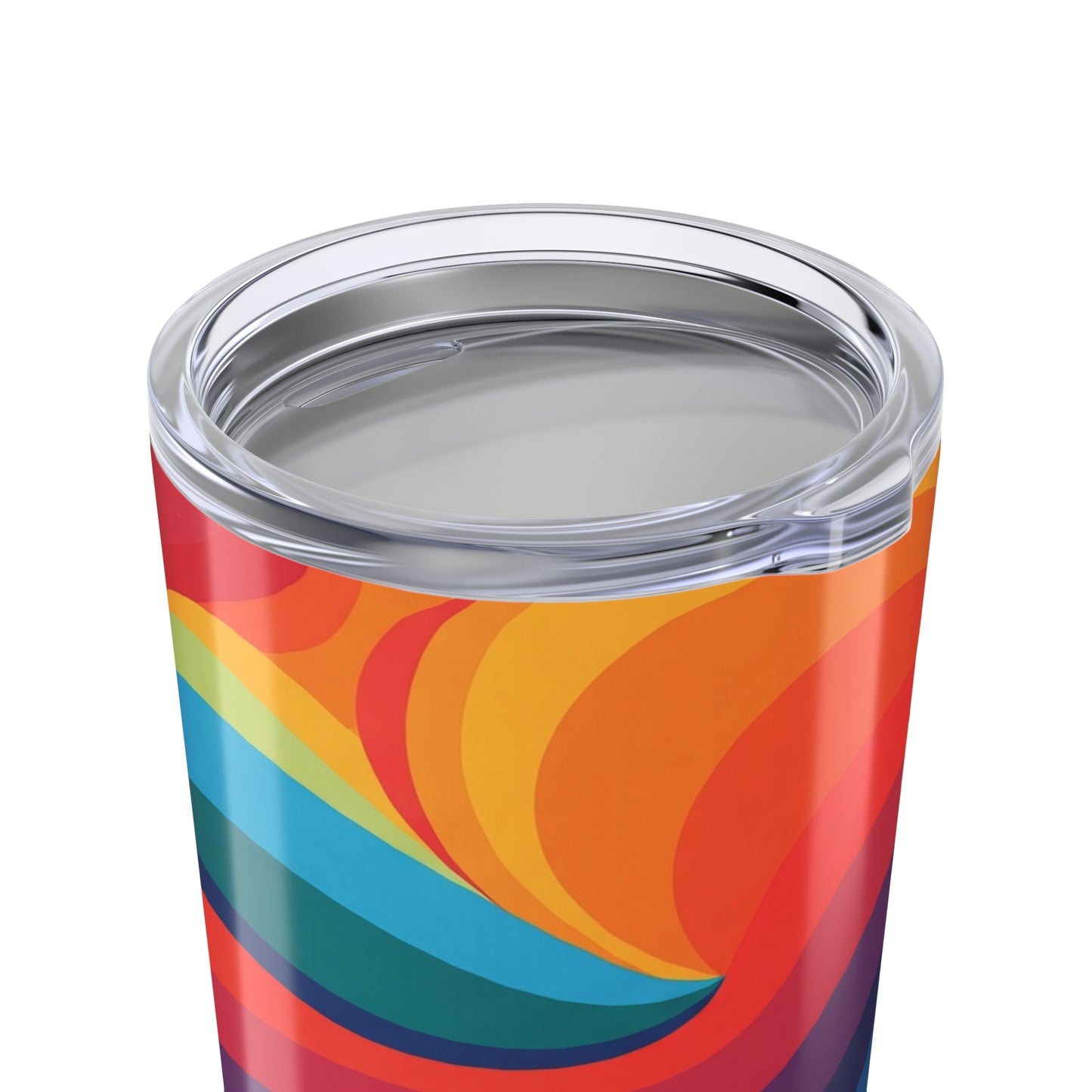 20 Oz Metal Travel Mug With Double Wall Vacuum Insulation Leak Proof Durable Hot Cold Printed Image Drinkware