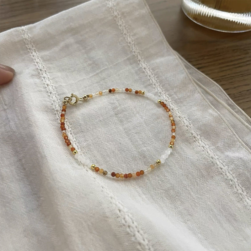 Women Electroplated Bracelet With Artificial Crystal Chic Design Fashionable Bangle Jewelry For Women And Girls