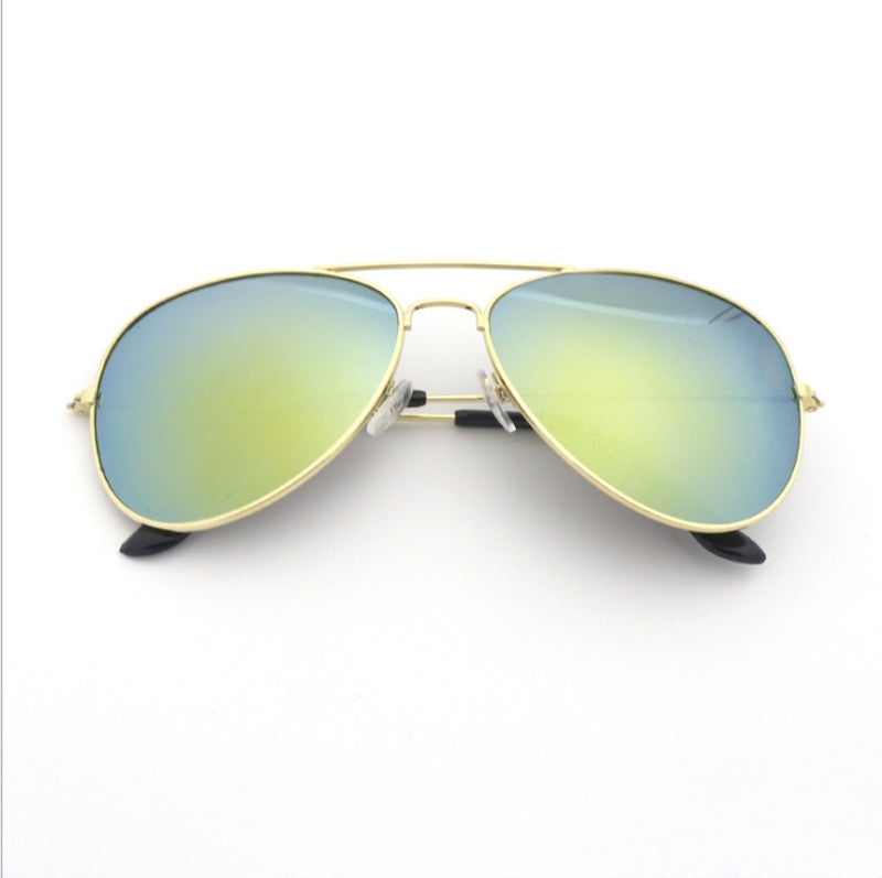 Unisex Vintage Sunglasses Metal Frame Resin Lenses Stylish Eyewear Sun Glasses UV Protection Polarized Coating