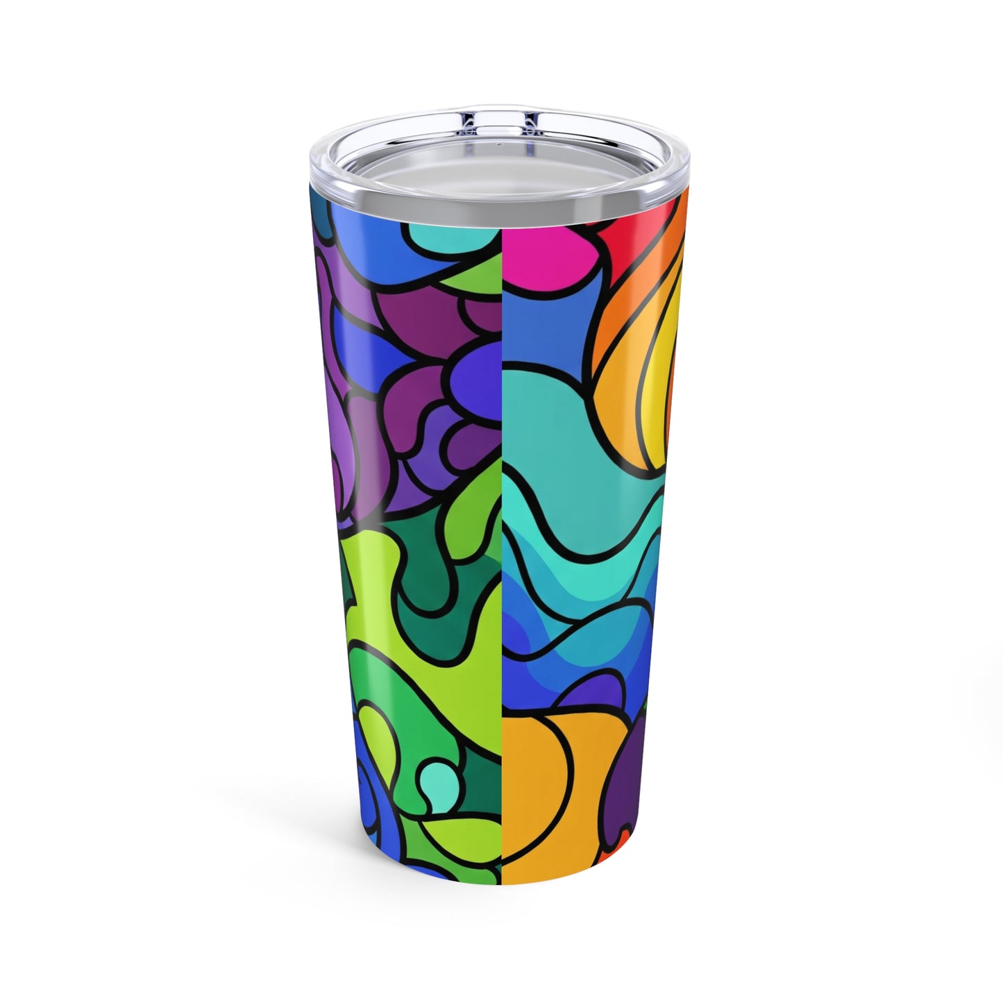 20 Ounce Stainless Steel Tumbler With Double Wall Vacuum Insulation Travel Mug For Hot And Cold Beverages Durable