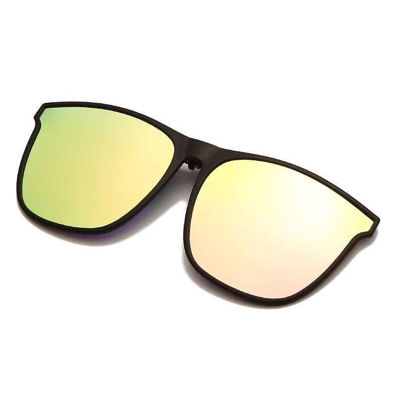 Clip On Polarized Sunglasses For Faces Lightweight UV Protection TAC Lens Durable PC Frame Fashion Personality