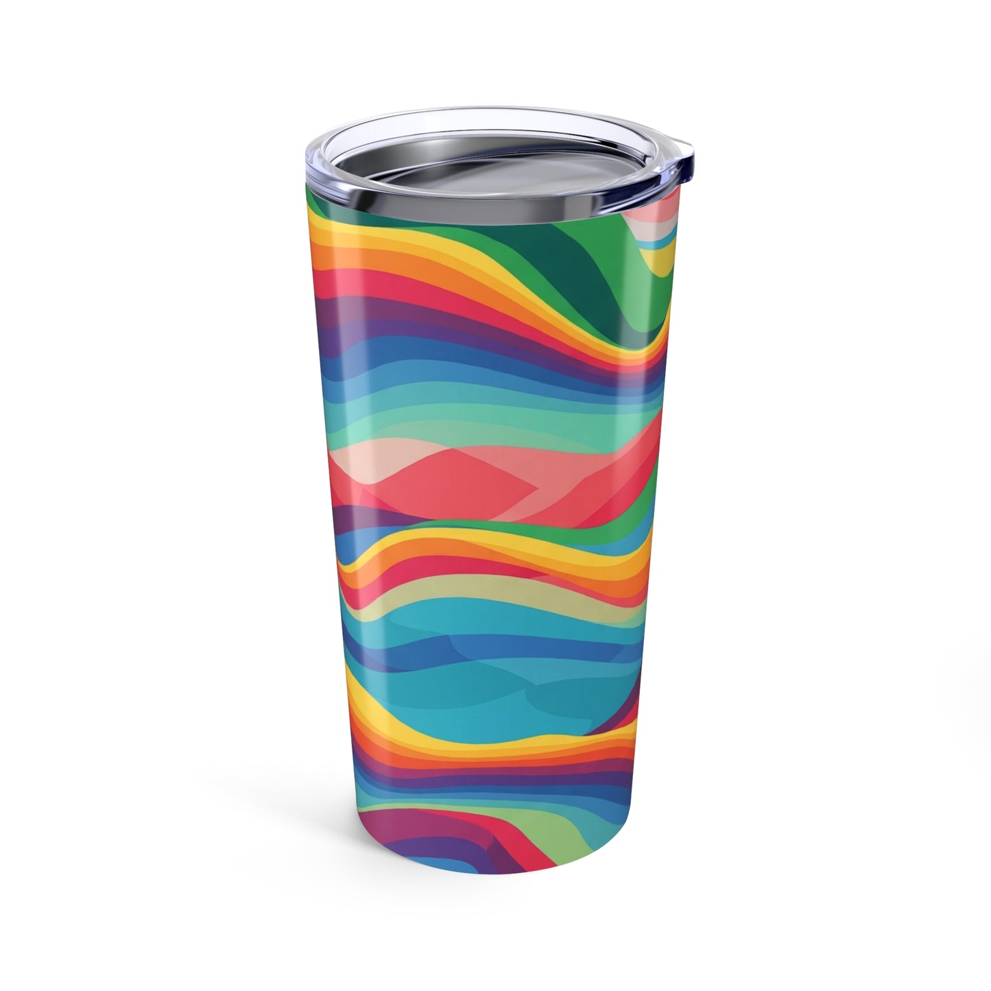 20oz Stainless Steel Tumbler with Double Wall Vacuum Insulation and Spill Resistant Travel Mug for Hot or Cold