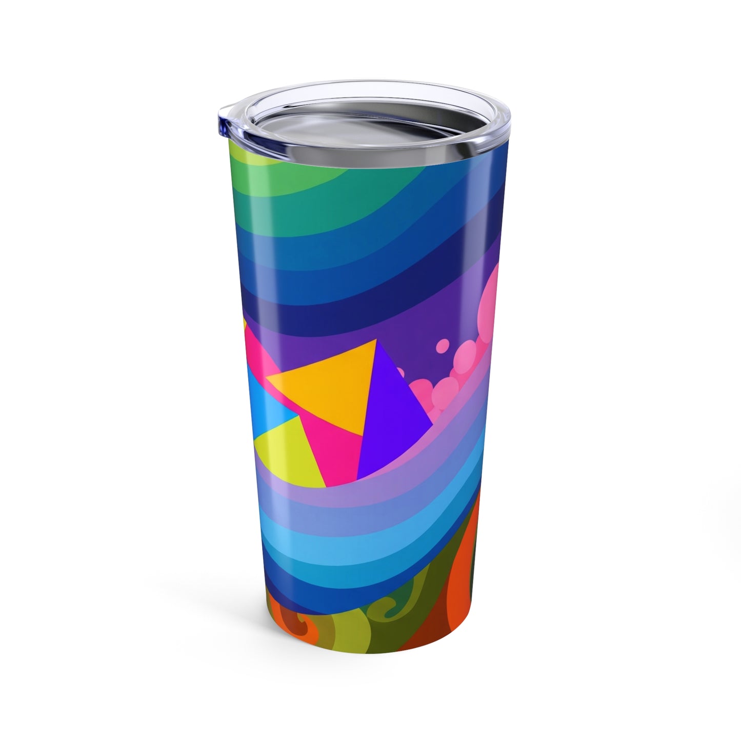 20 Oz Stainless Steel Drink Container Double Wall Vacuum Insulation Leak Proof Lid BPA Free For Hot Or Cold