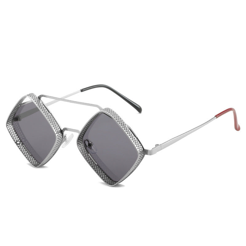 Metal Frame Sunglasses UV400 Eye Protection For Men Women