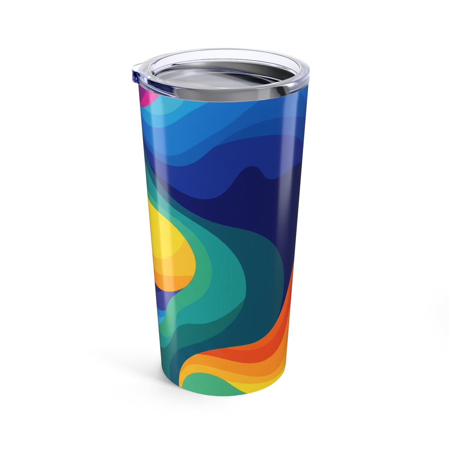 20oz Stainless Steel Tumbler Double Wall Vacuum Insulation For Hot Cold Drinks Spill Resistant And Dishwasher Safe