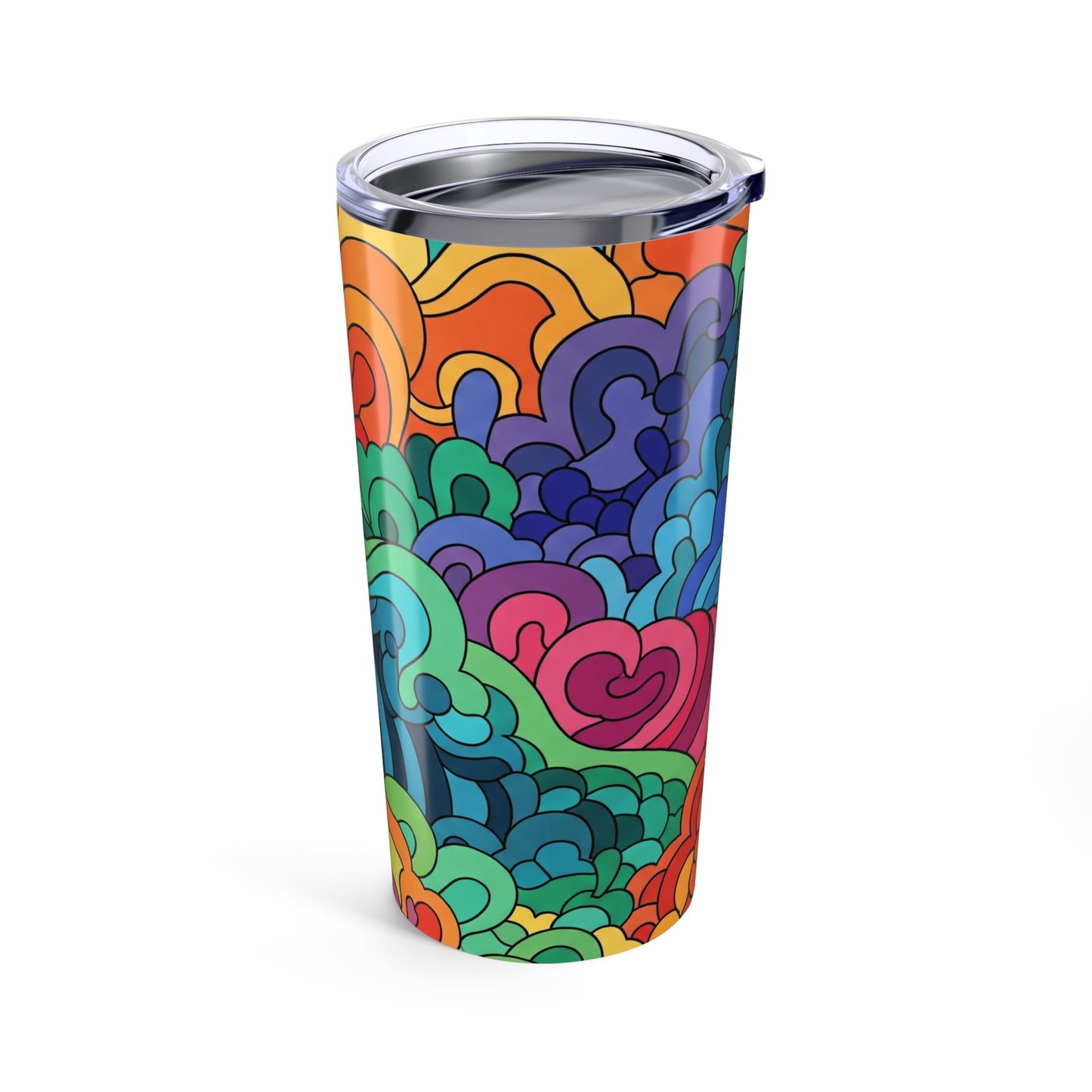 20oz Stainless Steel Tumbler With Double Wall Vacuum Insulation Leak Proof Durable Design For Hot And Cold