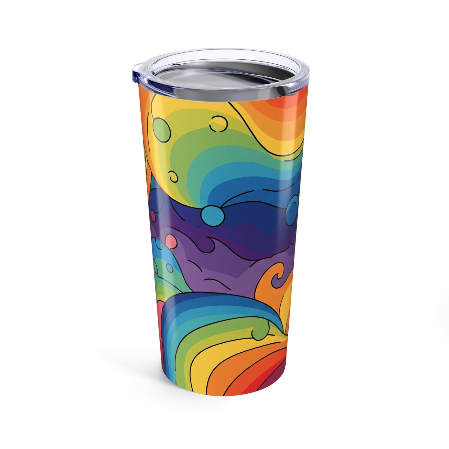 20oz Stainless Steel Travel Mug With Double Wall Vacuum Insulation Keeps Hot Or Cold Drinks Spill Resistant Durable