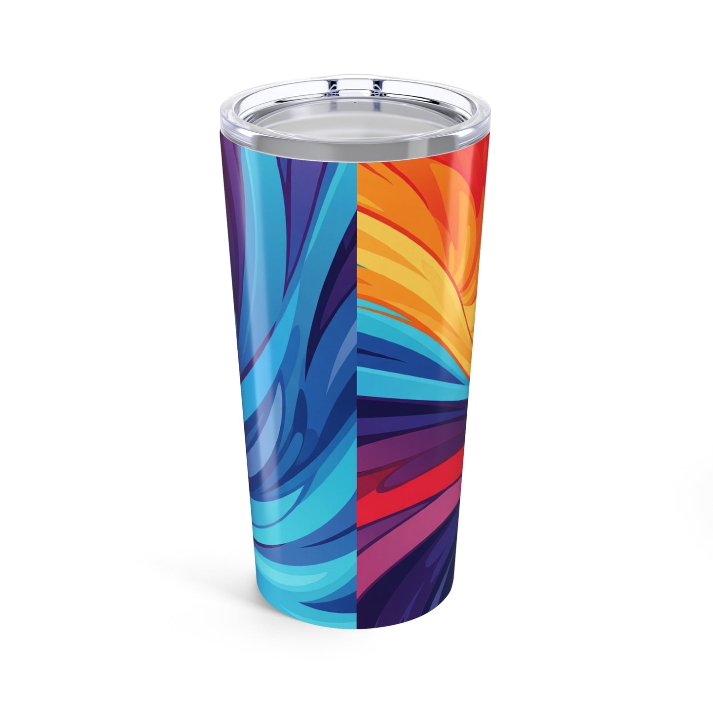20oz Stainless Steel Tumbler With Double Wall Vacuum Insulation Leak Proof Coffee Mug Printed Graphics Drinkware
