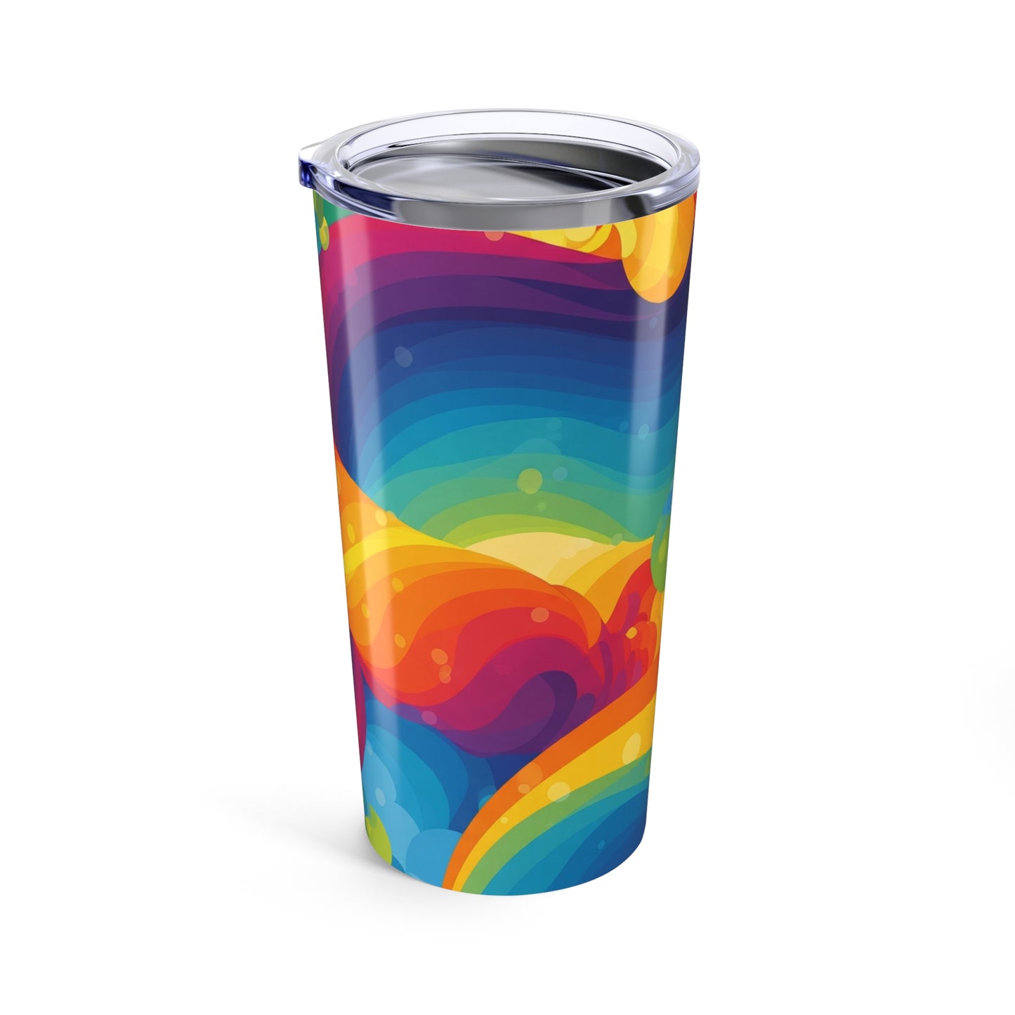 20oz Stainless Steel Travel Mug With Double Wall Vacuum Insulation Keeps Beverages Hot Or Cold And Leak Proof
