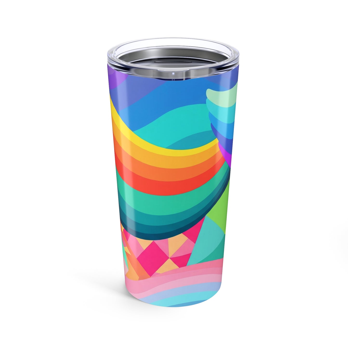 20oz Stainless Steel Printed Tumbler Double Wall Vacuum Insulated Spill Resistant Durable Hot And Cold Travel Mug