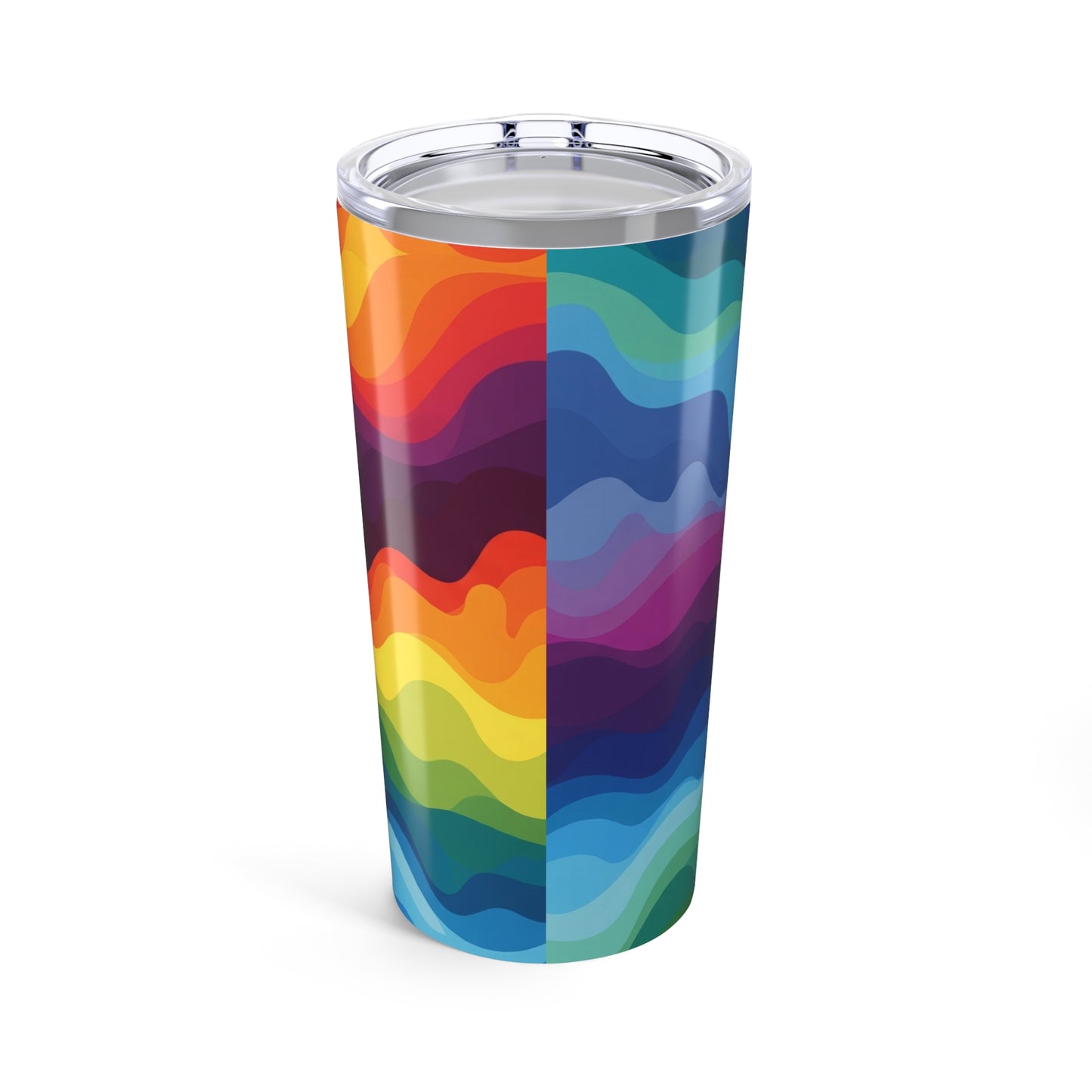 20oz Stainless Steel Tumbler With Printed Design Double Wall Vacuum Insulated Leak Proof Durable For Hot And Cold