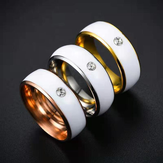 Steel Ring for Smart Access Card Bus Pass and Metro Card Stainless Steel Loop Fashion Accessory Everyday Gifts