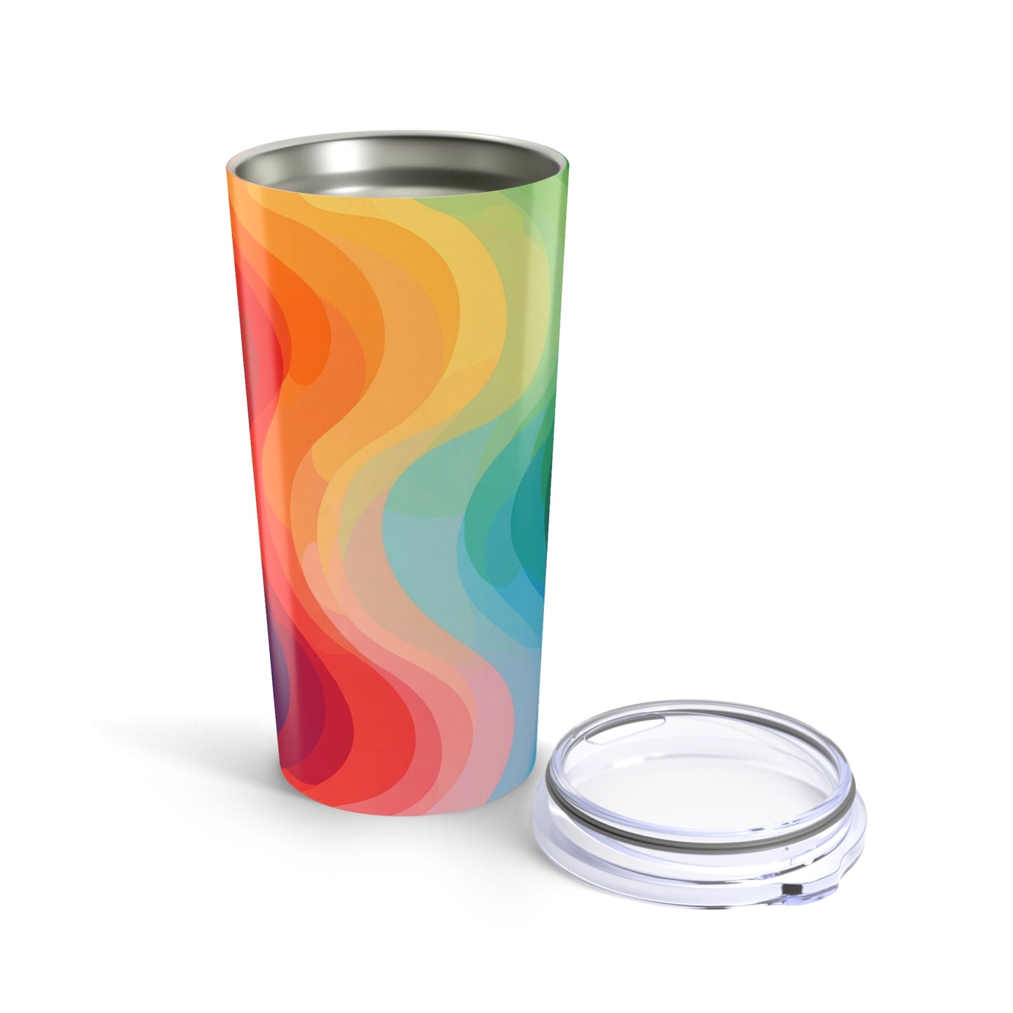 20oz Stainless Steel Tumbler With Double Wall Vacuum Insulation Spill Resistant Travel Mug For Hot And Cold