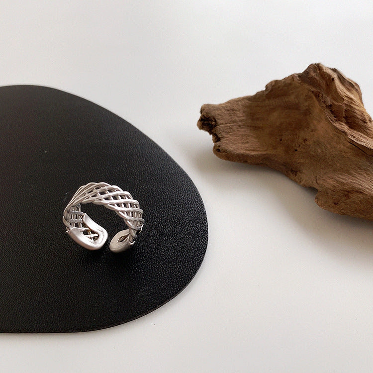 Womens Geometric Ring Electroplated Durable Elegant Modern Fashion Jewelry For Wedding Gift And Anniversary Occasions