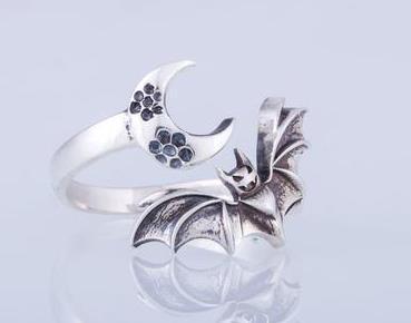 Copper Animal Ring Creative Retro Pop Style Halloween Ring Fun Animal Jewelry Gift For Her Unique Statement Accessory