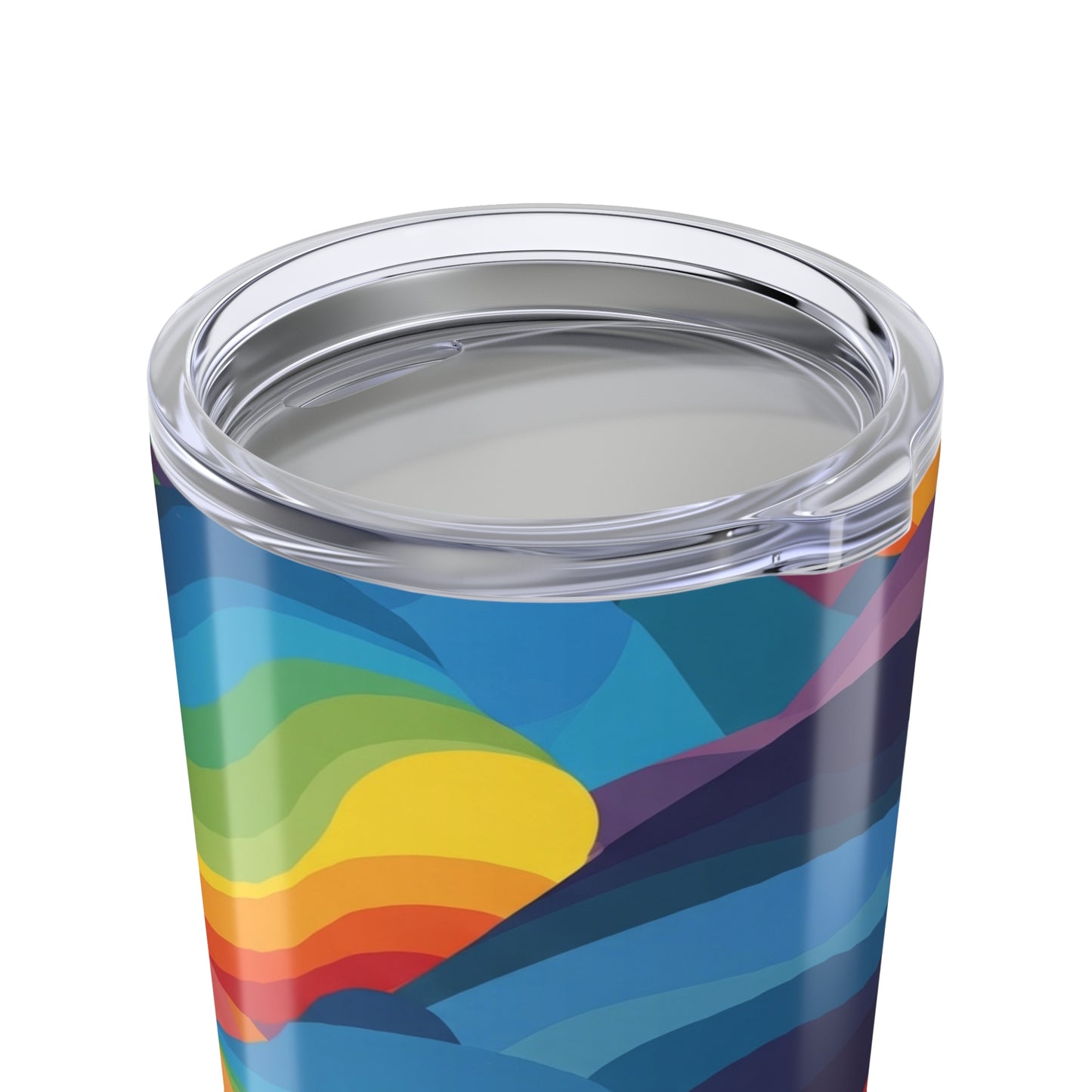 Durable 20oz Stainless Steel Printed Tumbler With Double Wall Vacuum Insulation Spill Resistant Thermal Travel Mug