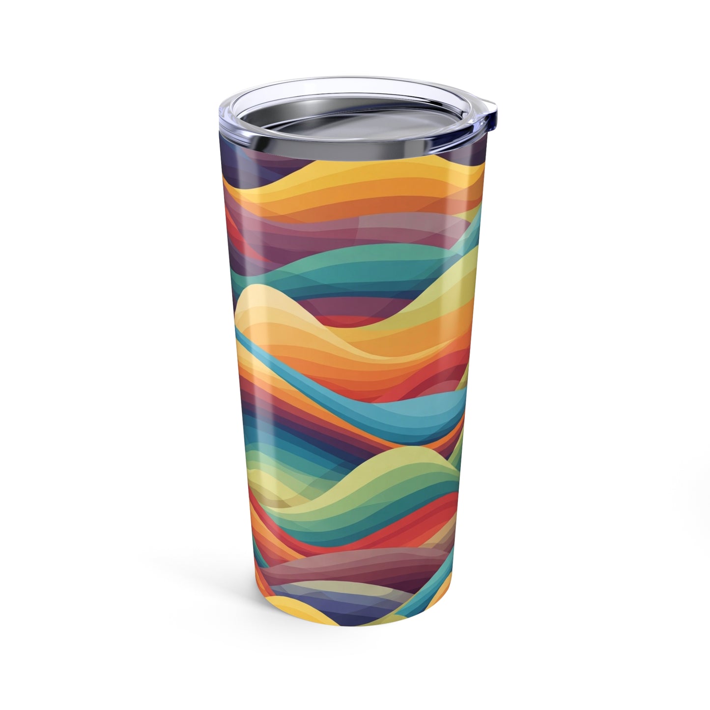 20oz Stainless Steel Tumbler With Double Wall Vacuum Insulation Leak Proof BPA Free Printed For Hot Or Cold Drinks