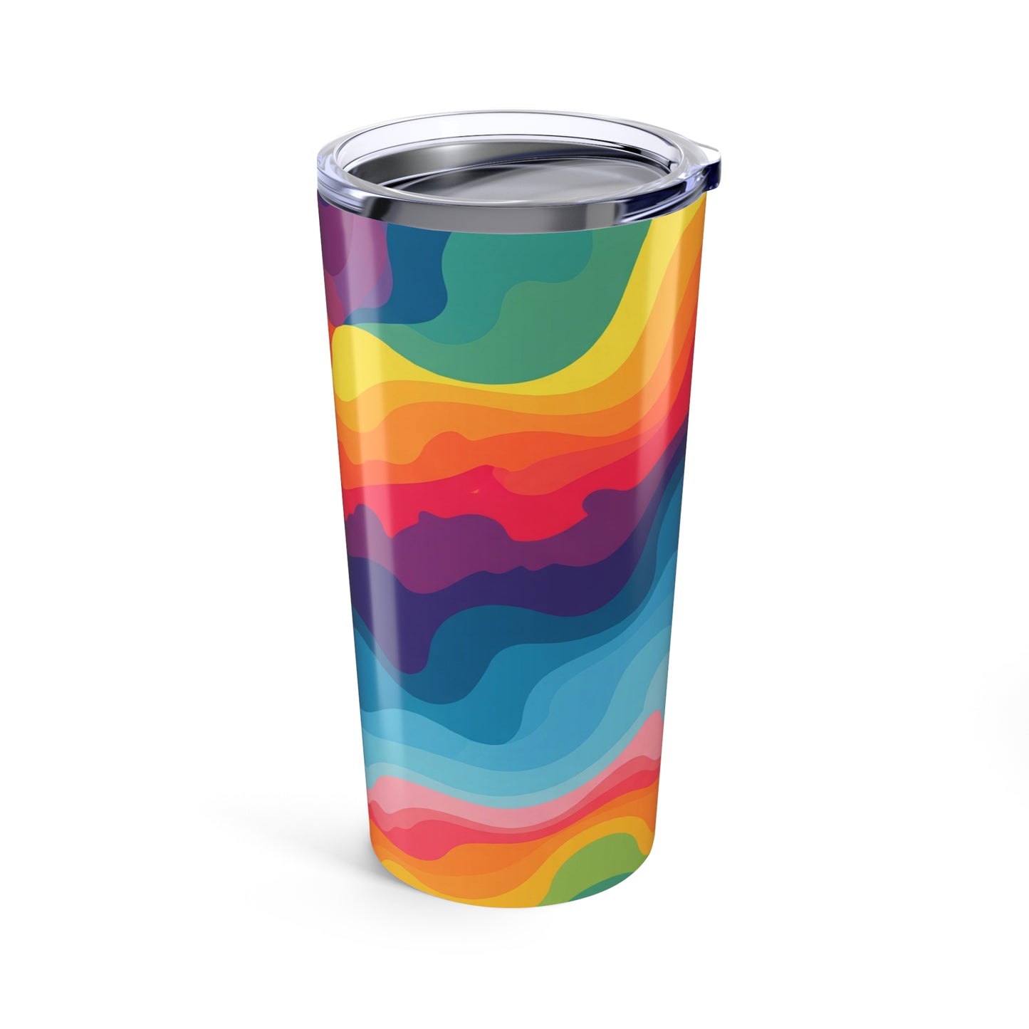 20oz Stainless Steel Tumbler With Double Wall Vacuum Insulation Spill Resistant Printed For Hot And Cold Beverages