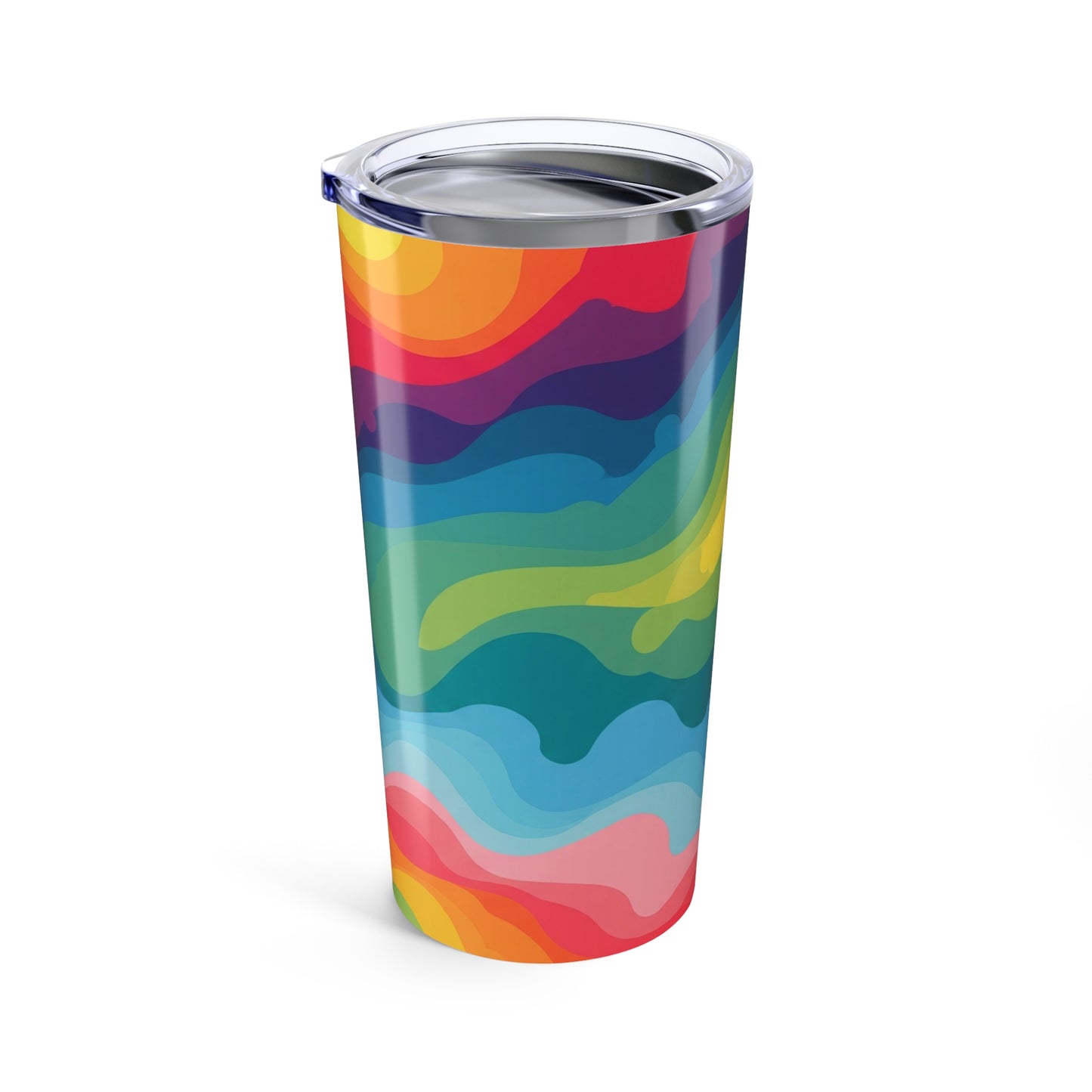 20oz Stainless Steel Tumbler With Double Wall Vacuum Insulation Spill Resistant Printed For Hot And Cold Beverages