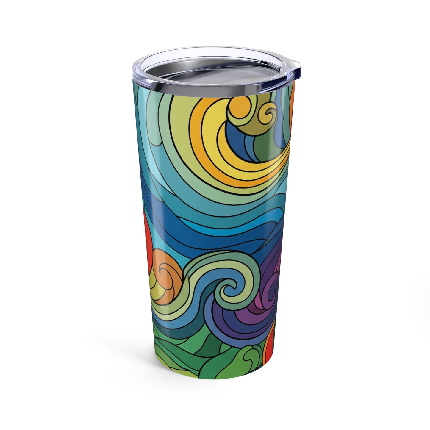 20oz Stainless Steel Tumbler With Vacuum Insulation And Double Wall Spill Resistant Durable Mug For Hot Or Cold
