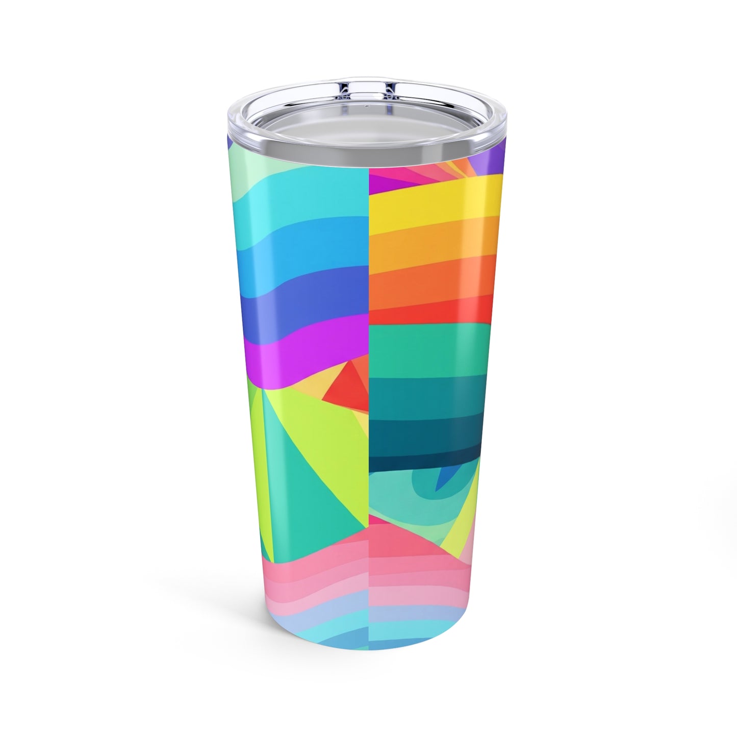 20oz Stainless Steel Printed Tumbler Double Wall Vacuum Insulated Spill Resistant Durable Hot And Cold Travel Mug