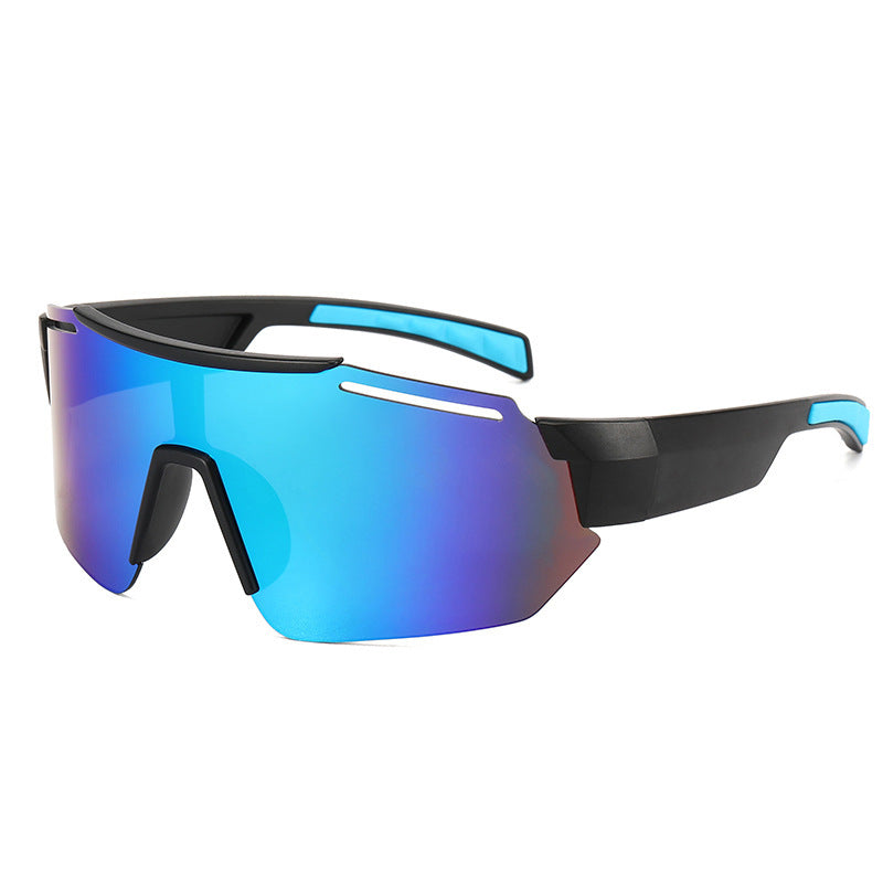 Sports Sunglasses UV400 Protection Large Frame PC Lens Durable Cycling Glasses For Outdoor Activities Daylight