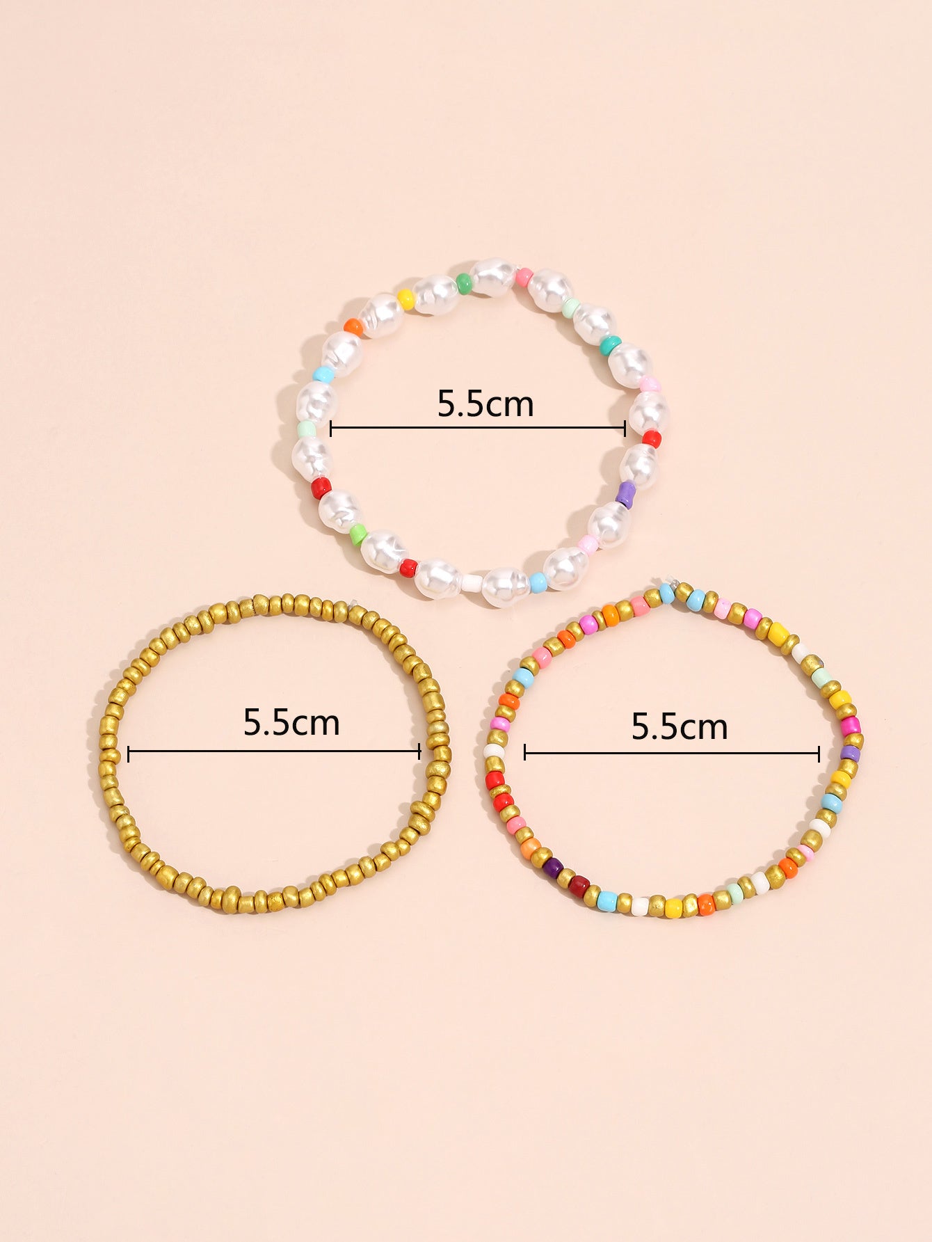 Womens Geometric Bracelets Set Of 3pc Fashion Plastic Stone Jewelry Trendy Bracelets Geometric Design Bracelet