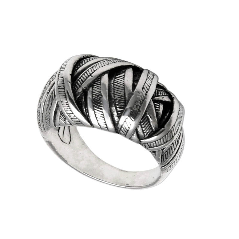 Women Alloy Finger Ring Electroplated Retro Fashion Jewelry