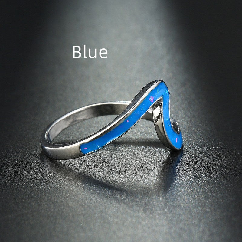Geometric Alloy Ring For Women Minimalist Elegant Design Trendy Chic Accessory For Everyday Wear And Occasions