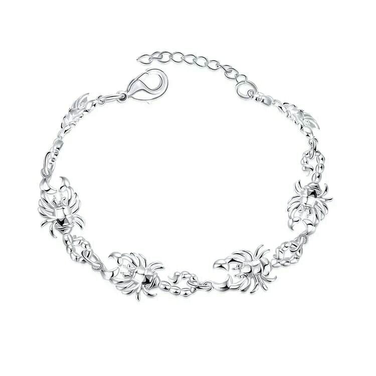 Elegant 925 Silver Bracelet For Women European Look Jewelry