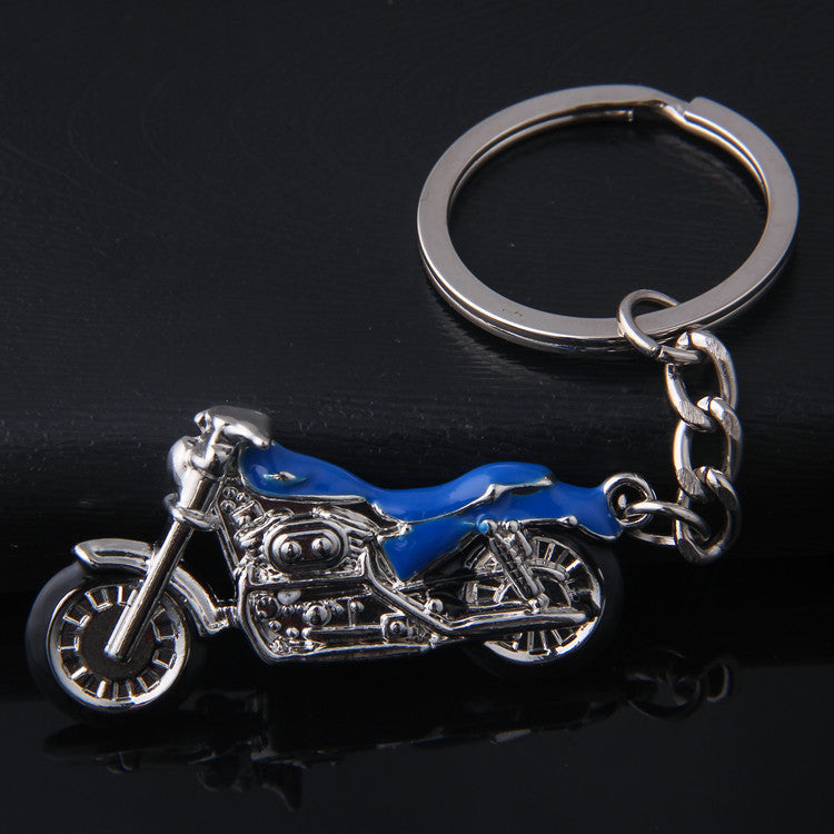Motorcycle Keychain Metal 3D Model Zinc Alloy Key Ring Unisex Durable Gift For Enthusiasts Ideal Gift For Fans