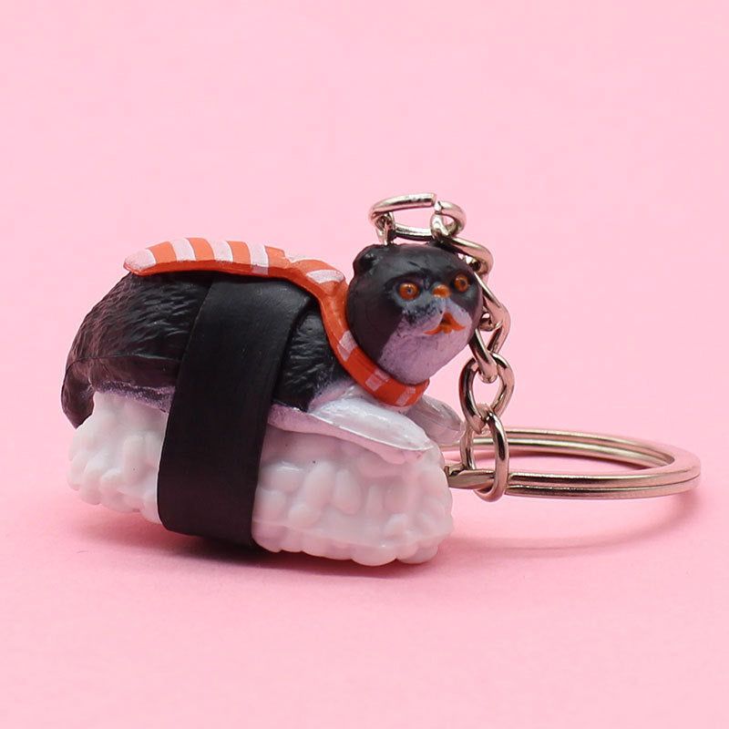 Cat Keychains Cute PVC Pendant Adorable Bag Charm Accessory Gift For Cat Lovers Unique Keyring Decoration Gift