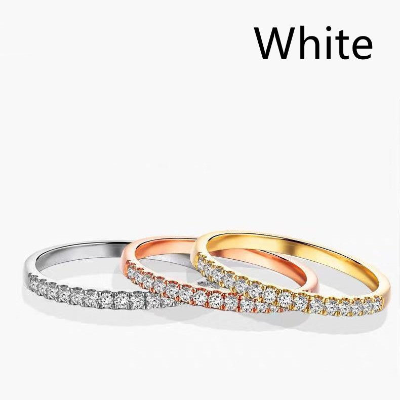 Geometric Copper Ring Set Elegant Simple Rings For Her