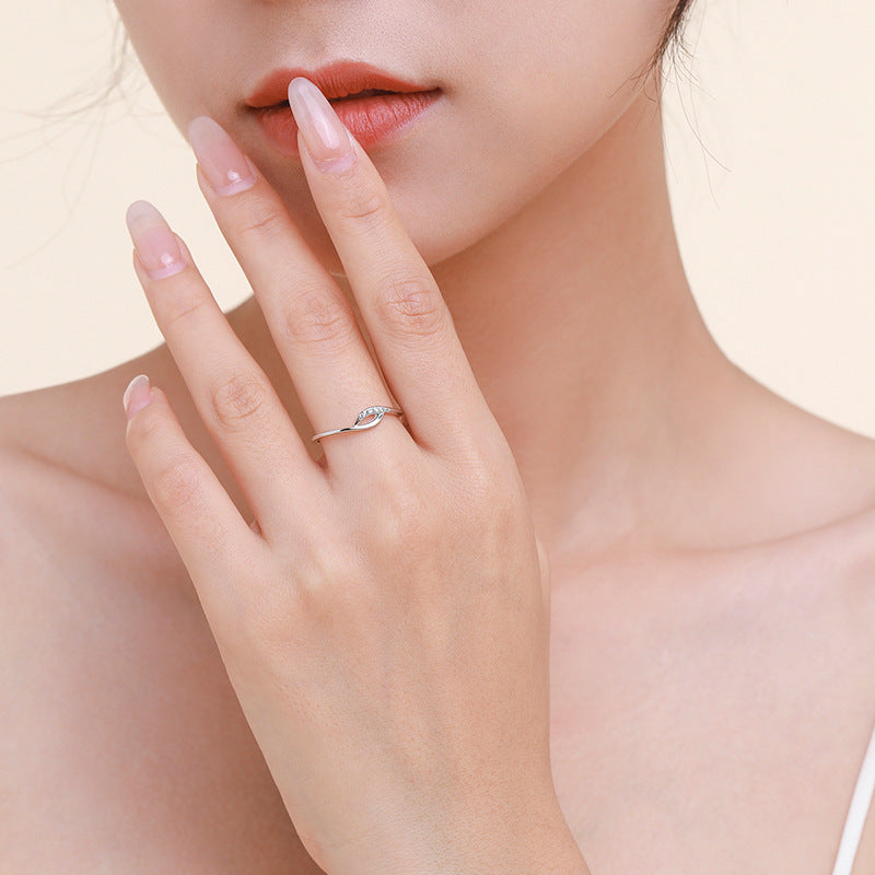 Womens Sterling Silver Cross Ring With Geometric Design And Gold Plated Gem Inlay925 Silver US Sizes 5 6 7 8 9