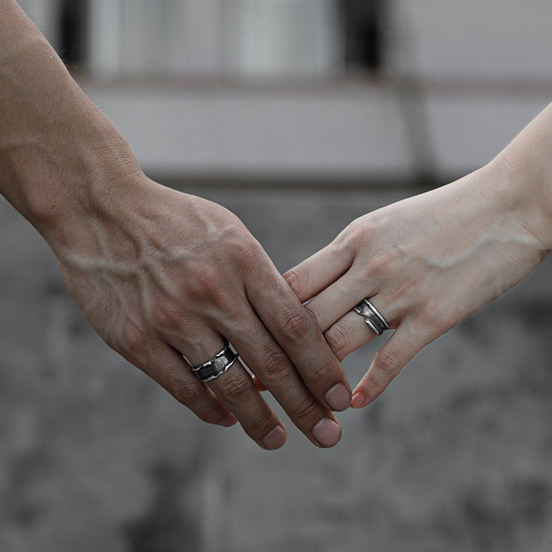 Vintage Style Adjustable Alloy Ring With Geometric Design For Women Perfect Anniversary Promise Ring Jewelry Trend