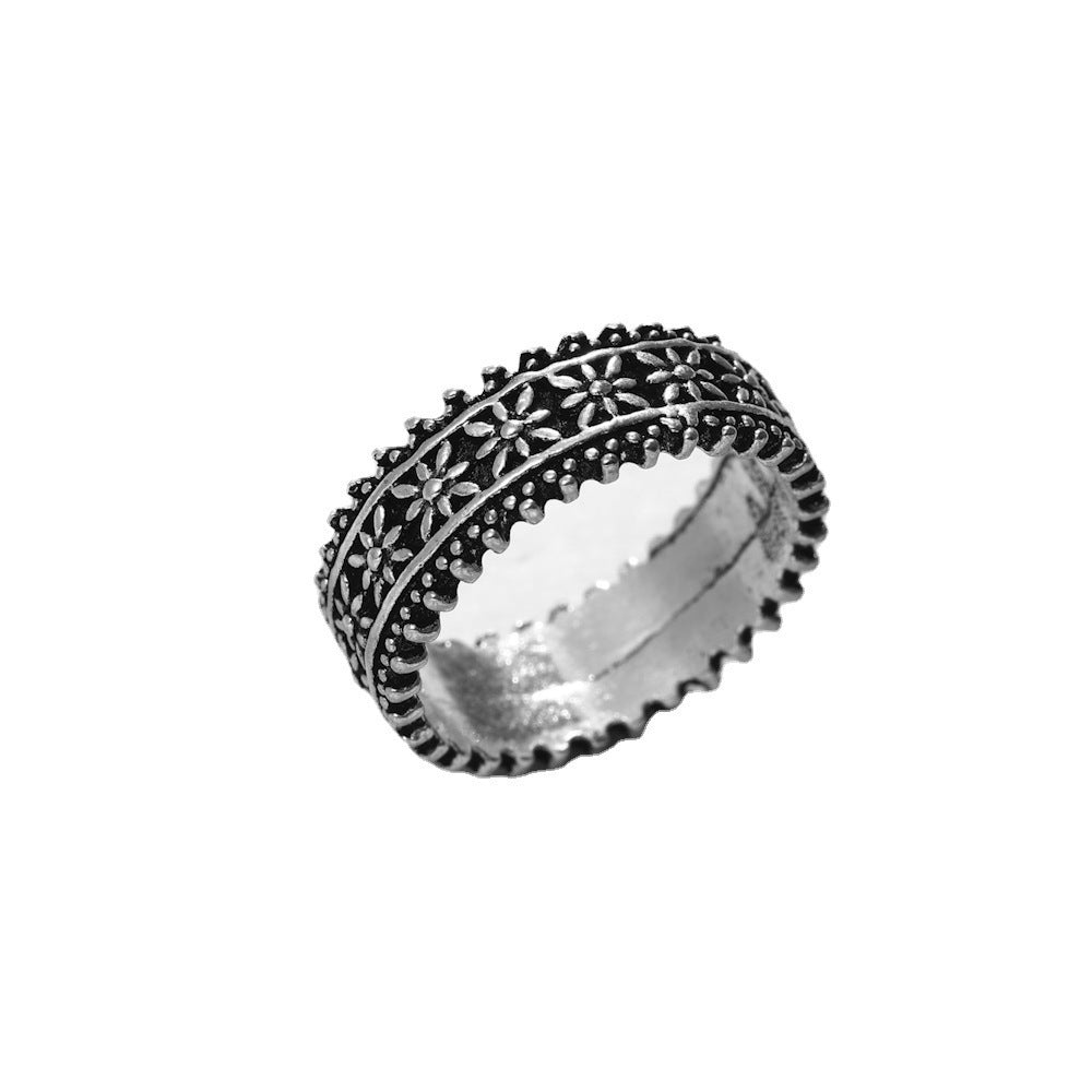 Dragon Tortoise Tail Ring Unique Geometric Alloy Statement Ring for Women and Men Unisex Electroplated New Design