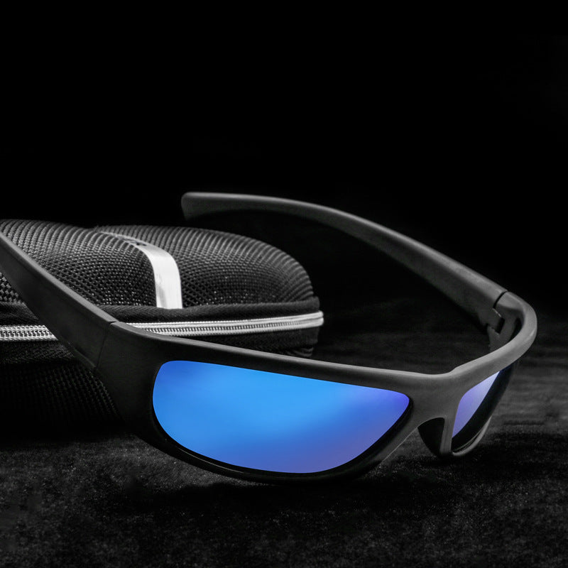 Polarized Sports Sunglasses TAC Lenses For Outdoor Activities Eye Protection For Men Lightweight Frame Coating