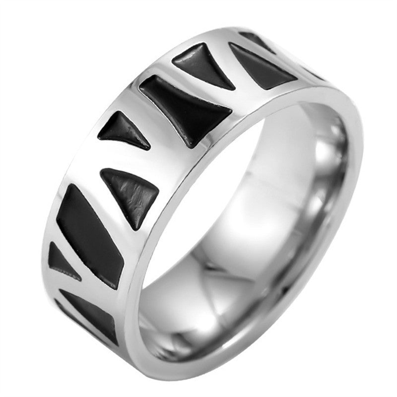 Women Fashion Ring Irregular Oil Drop Shape Alloy Geometric Statement Ring Unique Design Gift For Her Trendy Accessory