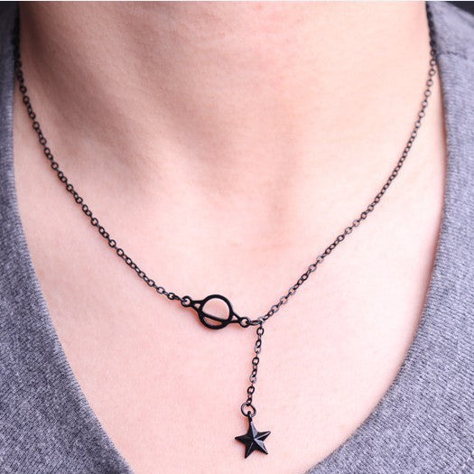 Elegant Star Shape Alloy Bracelet With Baking Paint Finish Fashion Jewelry For Women Elegant Everyday Bracelet