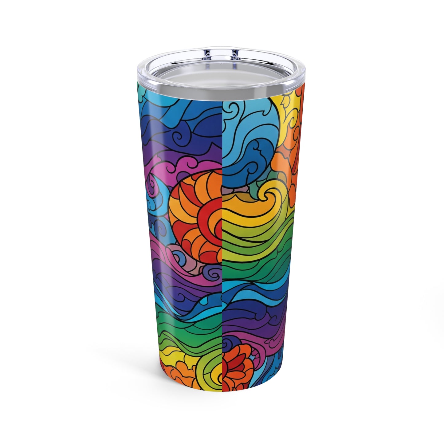 20 Ounce Stainless Steel Tumbler With Double Wall Vacuum Insulation For Hot Or Cold Beverages Travel Mug