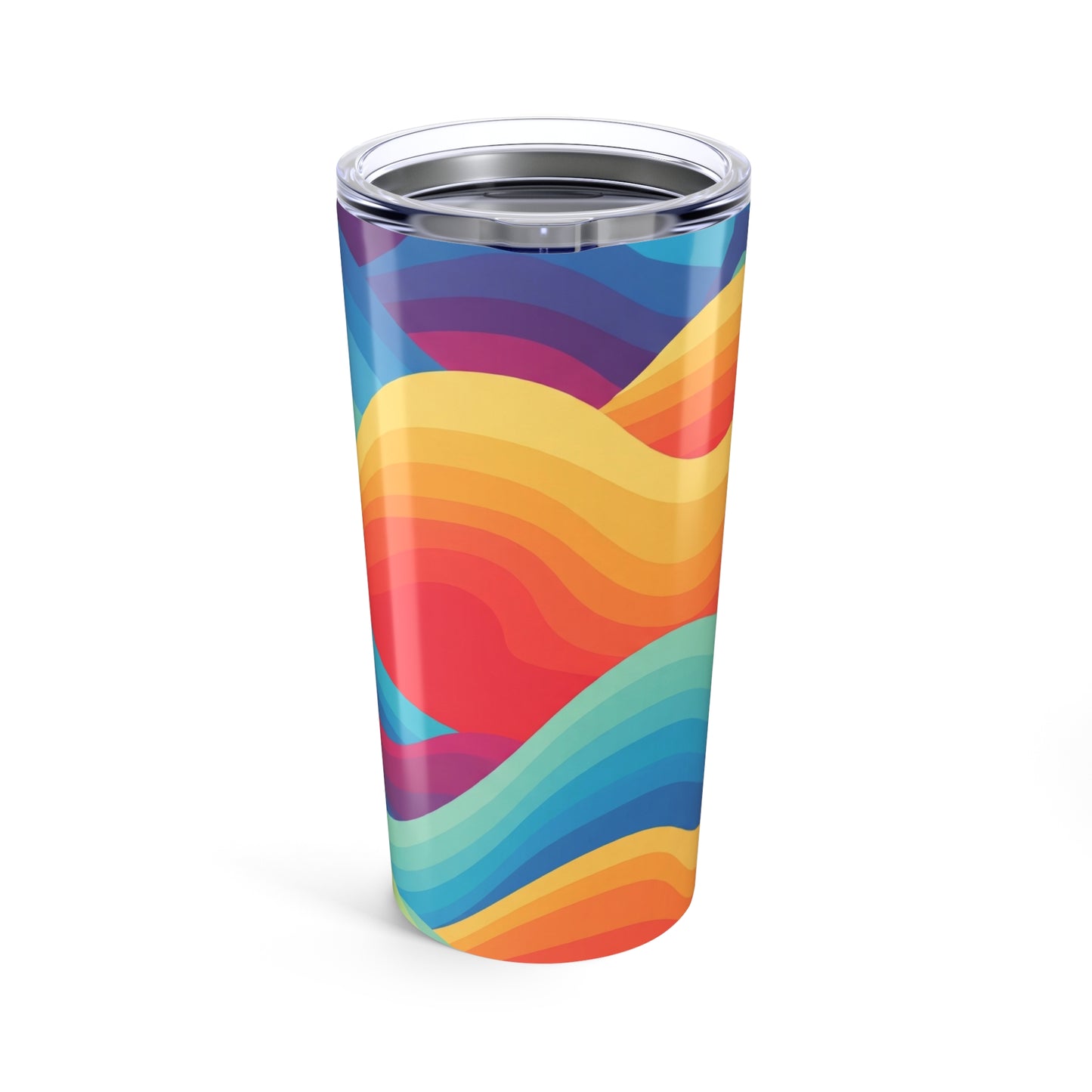 20oz Stainless Steel Coffee Cup Double Wall Vacuum Insulated Thermal Printed For Hot And Cold Drinks With Lids