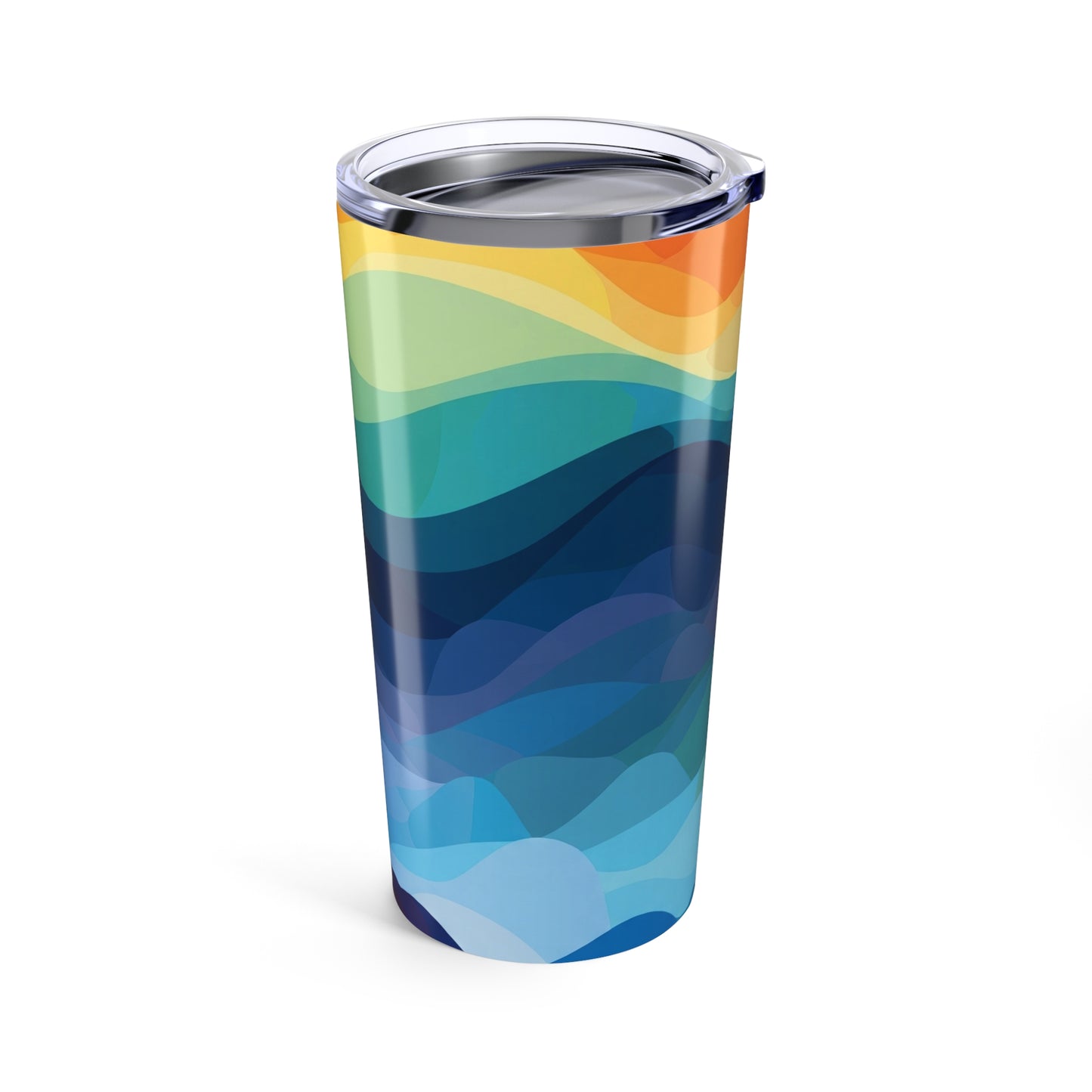 20 Oz Stainless Steel Tumbler Printed Pattern Double Wall Vacuum Insulated Spill Resistant Travel Mug Dishwasher