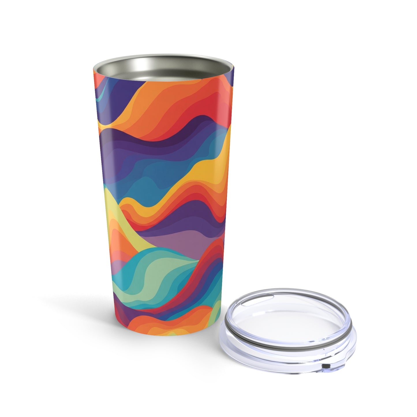 20oz Stainless Steel Travel Mug With Double Wall Vacuum Insulation Leak Proof BPA Free Durable For Hot Or Cold
